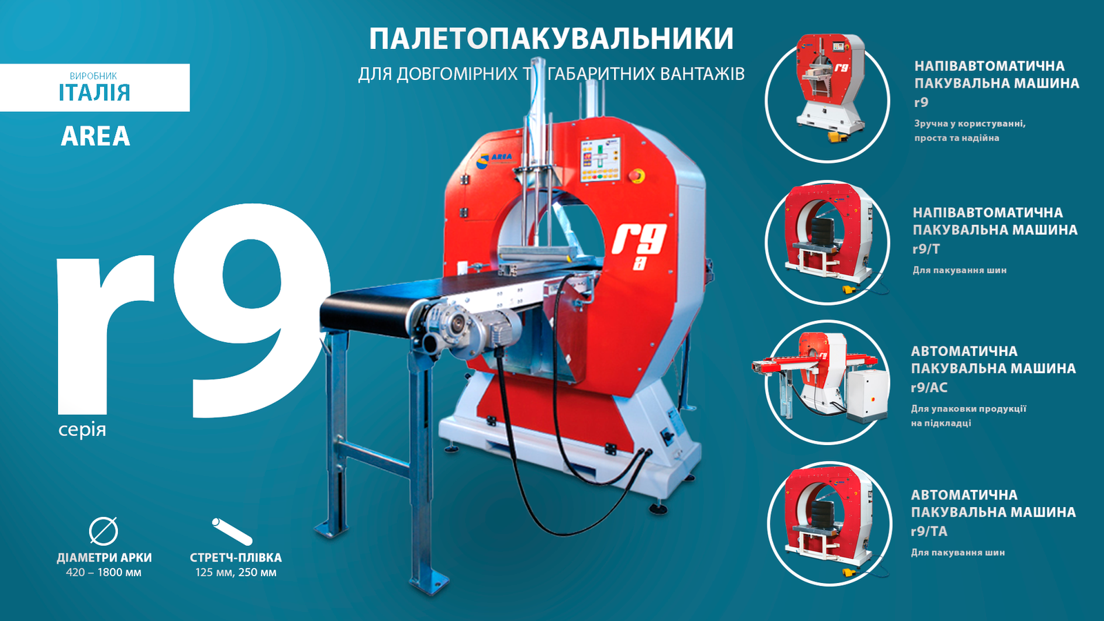 Просте та надійне рішення — Area R9