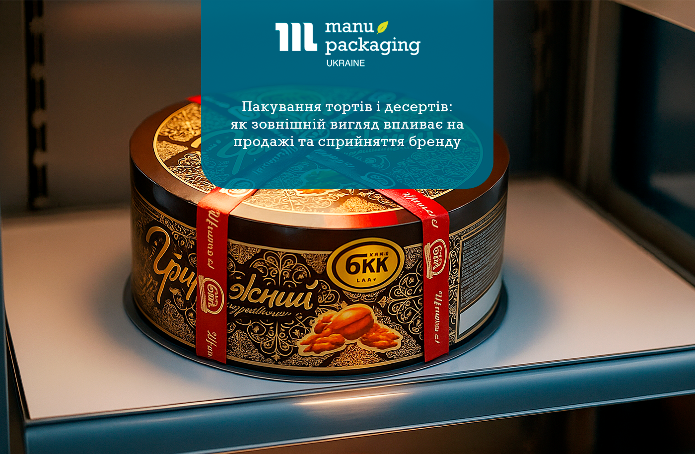 Пакування тортів і десертів як зовнішній вигляд впливає на продажі та сприйняття бренду